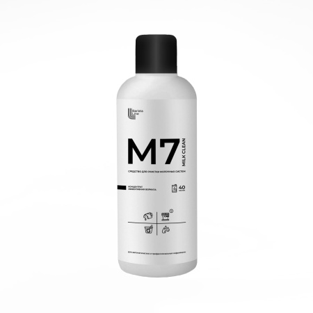 Жидкое средство для очистки молочных систем М-7, 1 л.